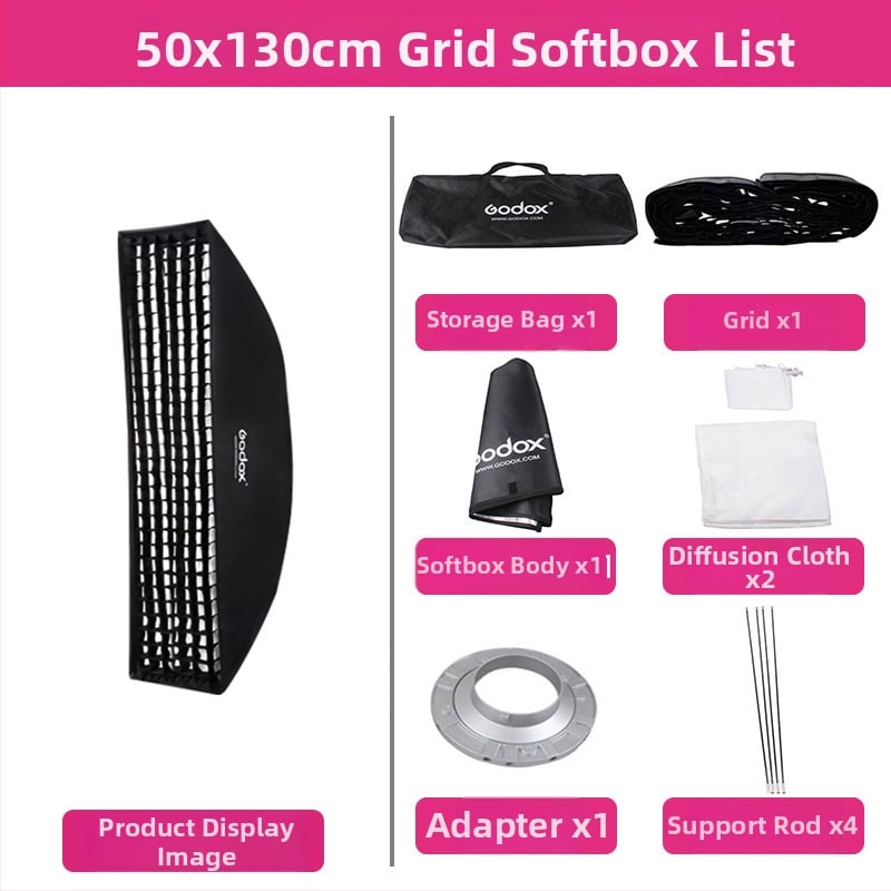 Софтбокс за студийно осветление — Shenniu, мека светлинна тъкан, модел: Друго