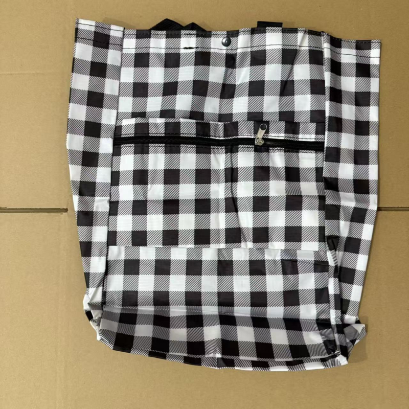 Căruț de cumpărături pliabil cu patru roți, ușor de purtat, din material Oxford, capacitate până la 20 kg