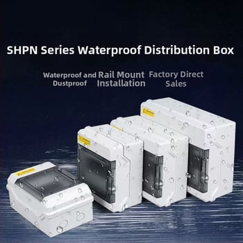 Rui Hang огнеупорна водоустойчива пластмасова разпределителна кутия за EV зареждане, повърхностно монтирана