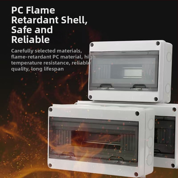 Rui Hang огнеупорна водоустойчива пластмасова разпределителна кутия за EV зареждане, повърхностно монтирана
