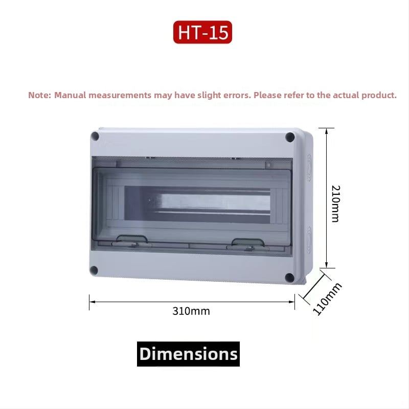 Rui Hang огнеупорна водоустойчива пластмасова разпределителна кутия за EV зареждане, повърхностно монтирана
