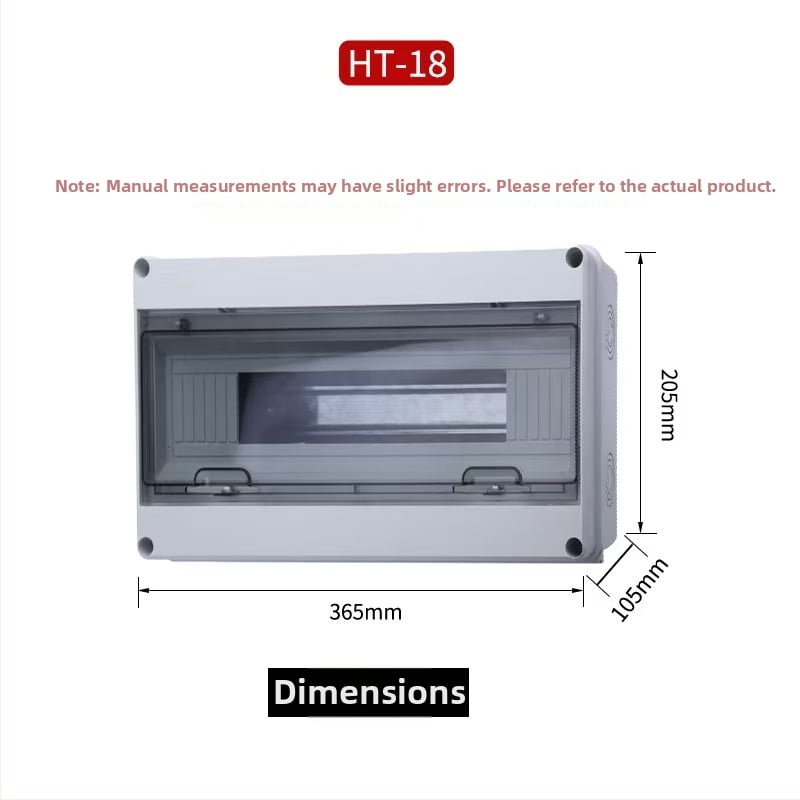 Rui Hang огнеупорна водоустойчива пластмасова разпределителна кутия за EV зареждане, повърхностно монтирана