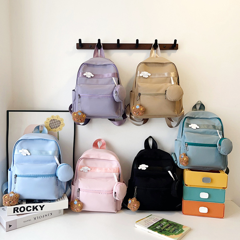 Školska torba s crtić dizajnom za I.–II. razred, unisex, od platna, prozračna, vodootporna, lagana, zaštita kralježnice