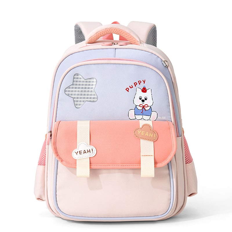 Ученическа раница с голям капацитет – Oxford плат, дишаща, водоустойчива, ултра лека, защита на гръбнака, анимиран детски принт