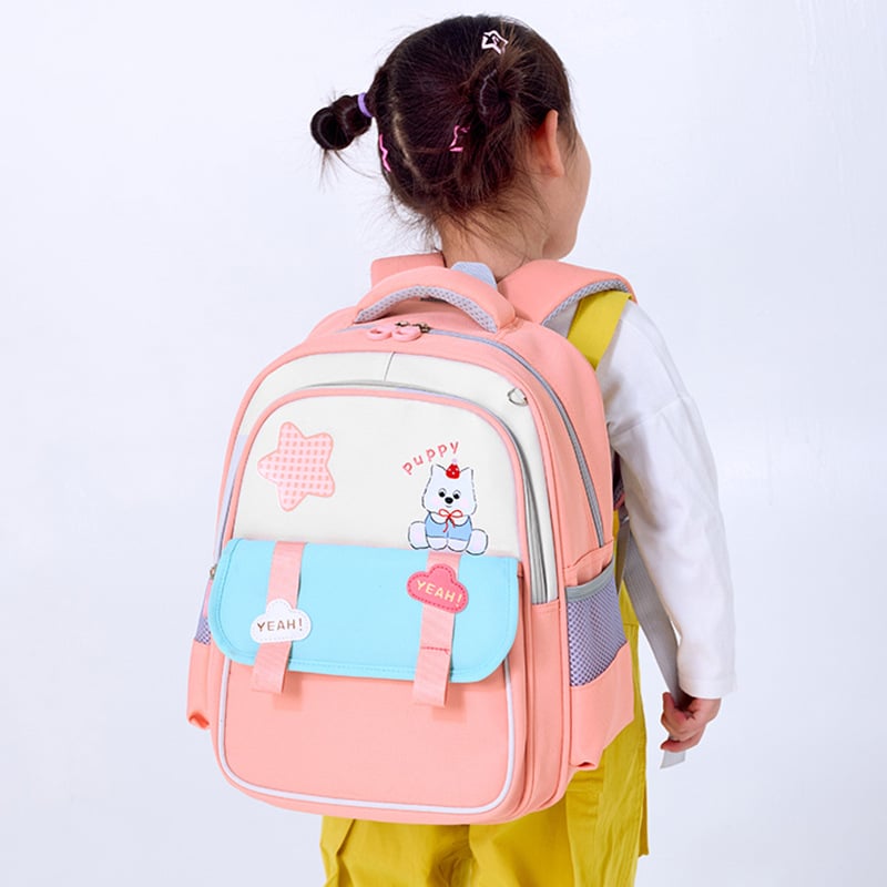 Ученическа раница с голям капацитет – Oxford плат, дишаща, водоустойчива, ултра лека, защита на гръбнака, анимиран детски принт