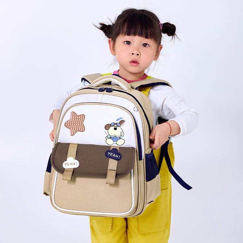 Ученическа раница с голям капацитет – Oxford плат, дишаща, водоустойчива, ултра лека, защита на гръбнака, анимиран детски принт