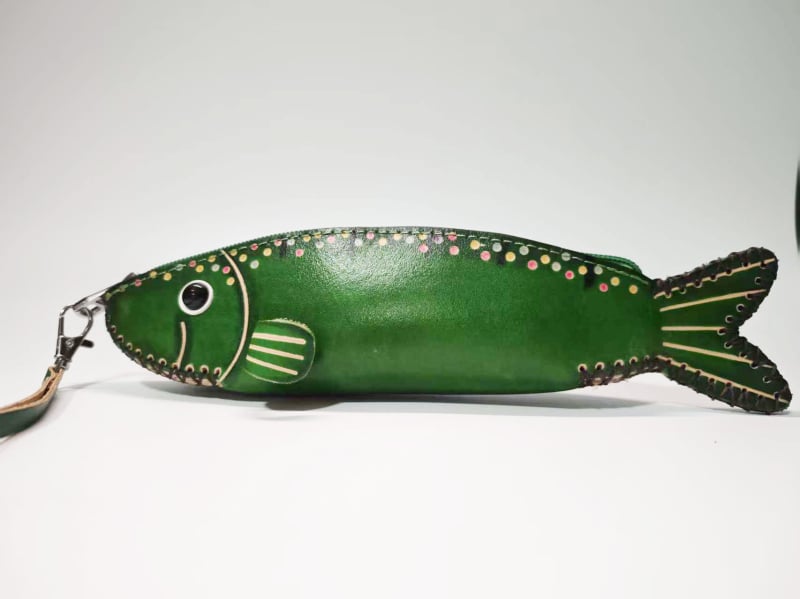 Кожен монетник за деца с животински мотиви, унисекс, отделение за червило, пролет 2025