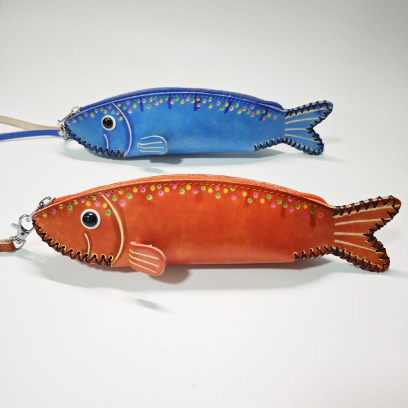 Кожен монетник за деца с животински мотиви, унисекс, отделение за червило, пролет 2025