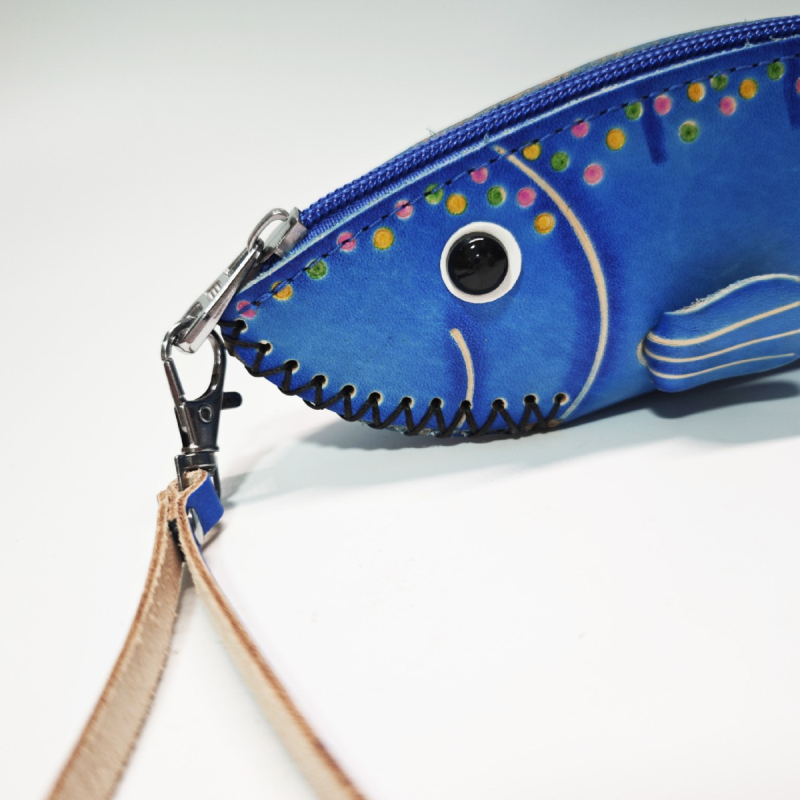 Кожен монетник за деца с животински мотиви, унисекс, отделение за червило, пролет 2025