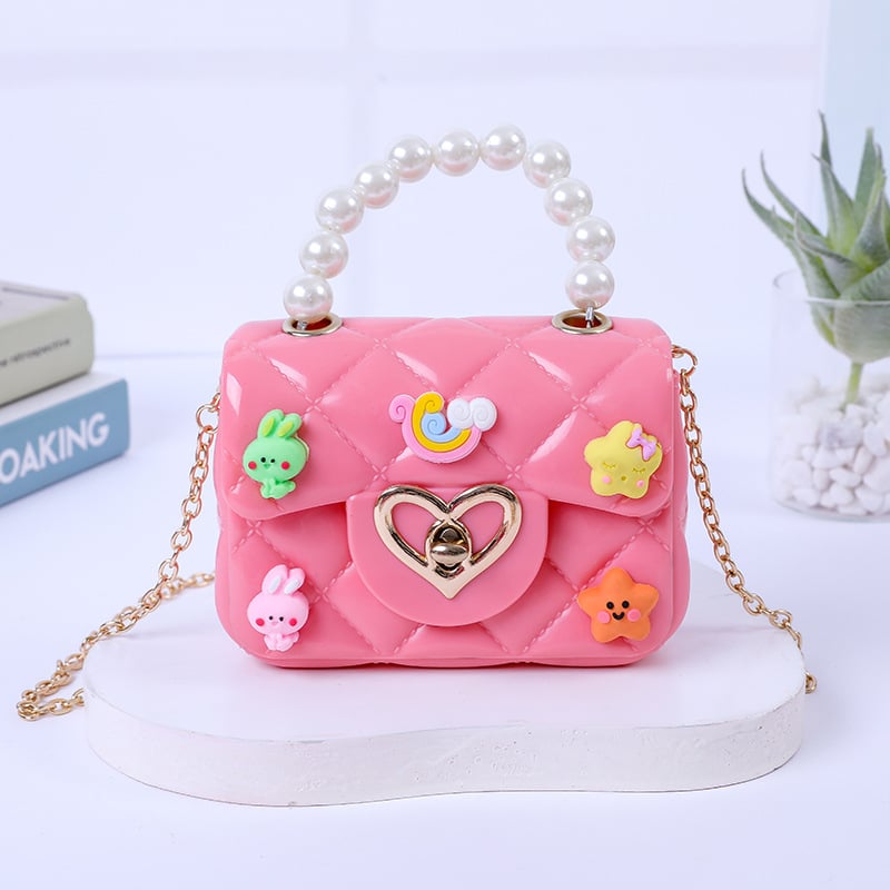 PVC сърцевидна чанта с капак (Уличен стил; PVC; сърцевидна форма; капак)