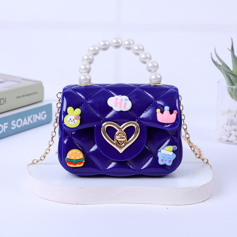 PVC сърцевидна чанта с капак (Уличен стил; PVC; сърцевидна форма; капак)