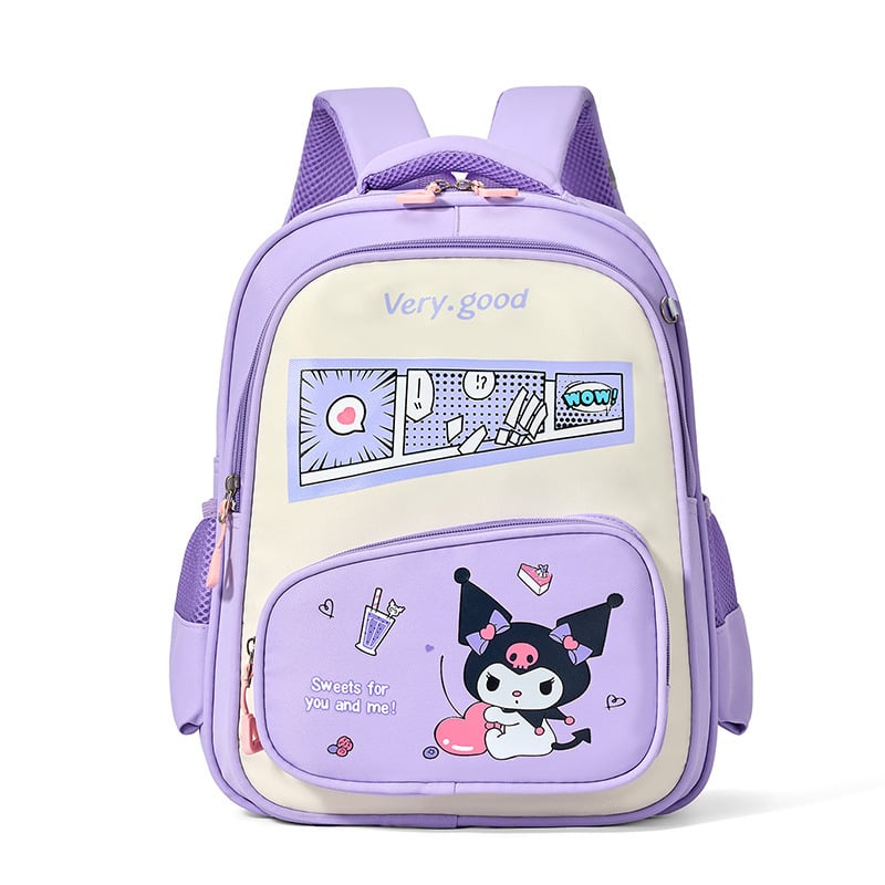 Детска раница от Oxford плат с въздушни презрамки, защита на гръбнака, ултра лека, дишаща и с геометричен принт