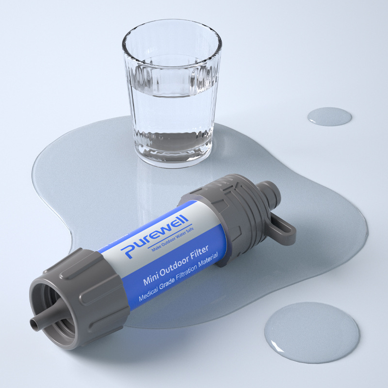 Vanjska slamka za filtriranje vode s membranom ultrafiltracije, kapaciteta 5000 L, model K8625, podrijetlo Zhejiang, prenosni alat za preživljavanje