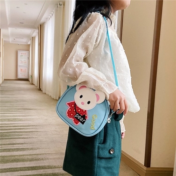 2024 Korejski stil dječja torba za djevojčice, crossbody torba s prinčevskim dizajnom za vrtić, slatka