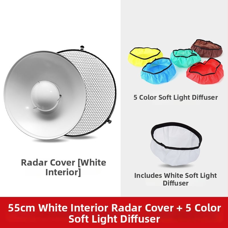 Аксесоар за осветление за студио – корпус от алуминиев сплав, подходящ за фотография и фотоапарати; тегло 0.84–1.76 кг; марка Neutral