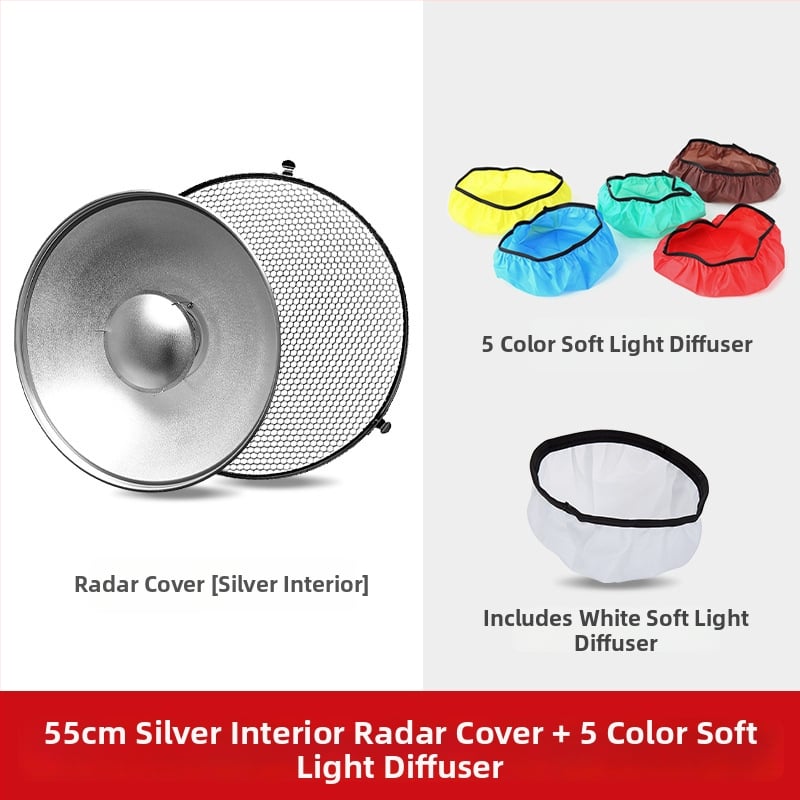 Аксесоар за осветление за студио – корпус от алуминиев сплав, подходящ за фотография и фотоапарати; тегло 0.84–1.76 кг; марка Neutral