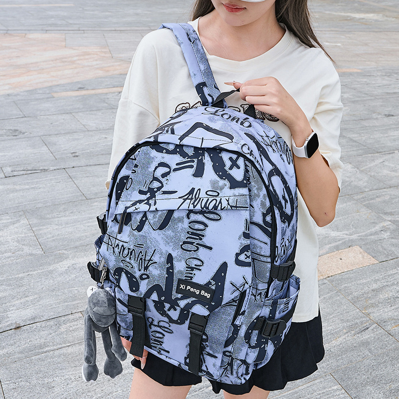 Harajuku gradski stil ruksak, 20–35L, Oxford, otporan na habanje i smanjuje teret, otporan na prskanje