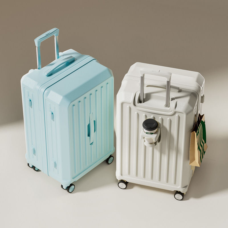 Studentski višenamjenski kovčeg sa zatvaračem, karbonsko tijelo, proširivo odjeljak, univerzalni kotačići, lokot