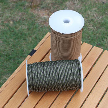 Vanjsko paracord užad, duljina 100 m, promjer 4 mm, 9-jezgreno 550 užeta za kampiranje, penjanje i spašavanje