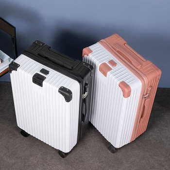 Putni kofer s karbonskom ovojninom, univerzalni kotačići, otvaranje na zip, ABS+PC podstava, standardno kombinacijsko zaključavanje