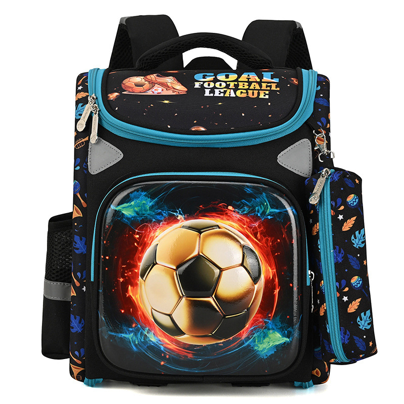 Dječji ruksak s temom svemira, lagan, s redukcijom opterećenja kralježnice, EVA materijal, reflektirajuća noćna sigurnost, uzorak životinja