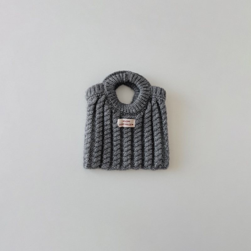 Qiannan geantă pentru copii, tricotată, cu mâner de mână, toamnă–iarnă, model nou, pentru fete, stil urban minimalist; Material: tricot; Căptușeală: tricotată; Model: uniform