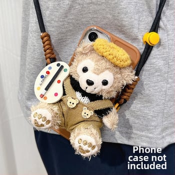 Αξεσουάρ κινητού με γούνα: πίσω κλιπ, λουρί crossbody, καθολικό λαιμό, φορητή βάση – στυλ καρτούν, Χειμώνας 2024