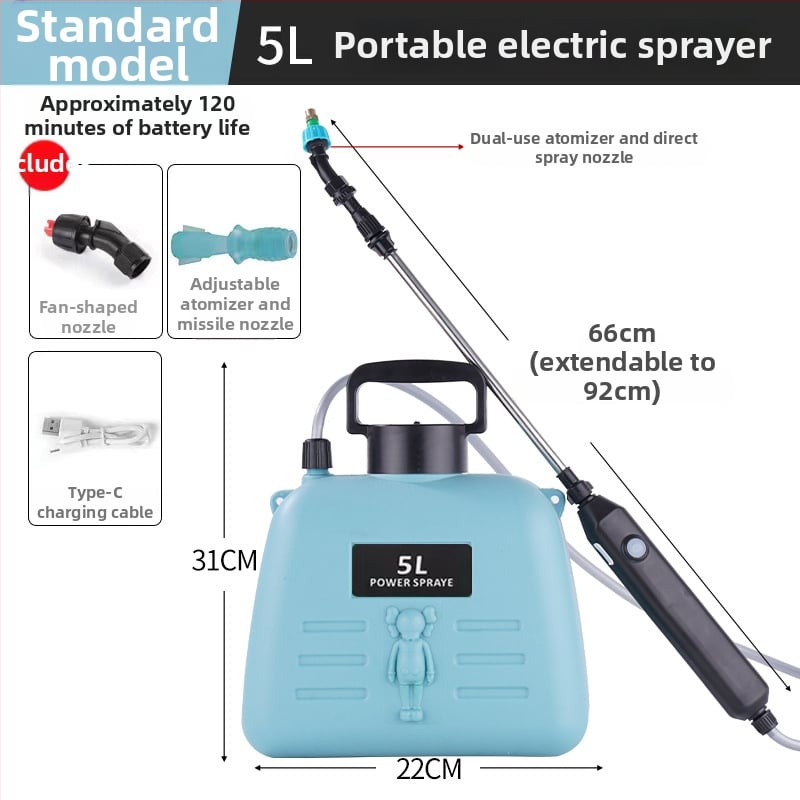 Кана за поливане / спрей - Bong Orange - пластмасова