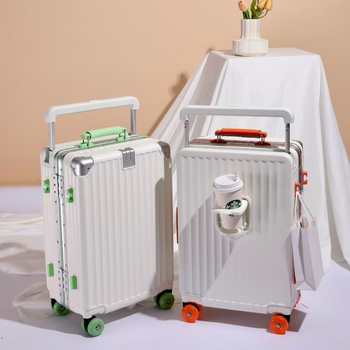 Putni kovčeg s aluminijskim okvirom i širokom ručkom, TSA kombinirano zaključavanje, univerzalni kotači, podstava od poliestera