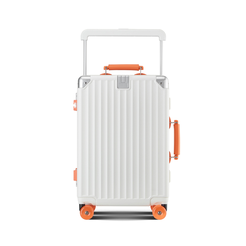 Putni kovčeg s aluminijskim okvirom i širokom ručkom, TSA kombinirano zaključavanje, univerzalni kotači, podstava od poliestera