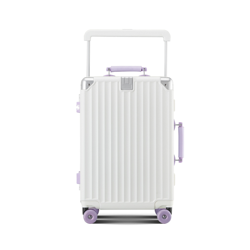 Putni kovčeg s aluminijskim okvirom i širokom ručkom, TSA kombinirano zaključavanje, univerzalni kotači, podstava od poliestera