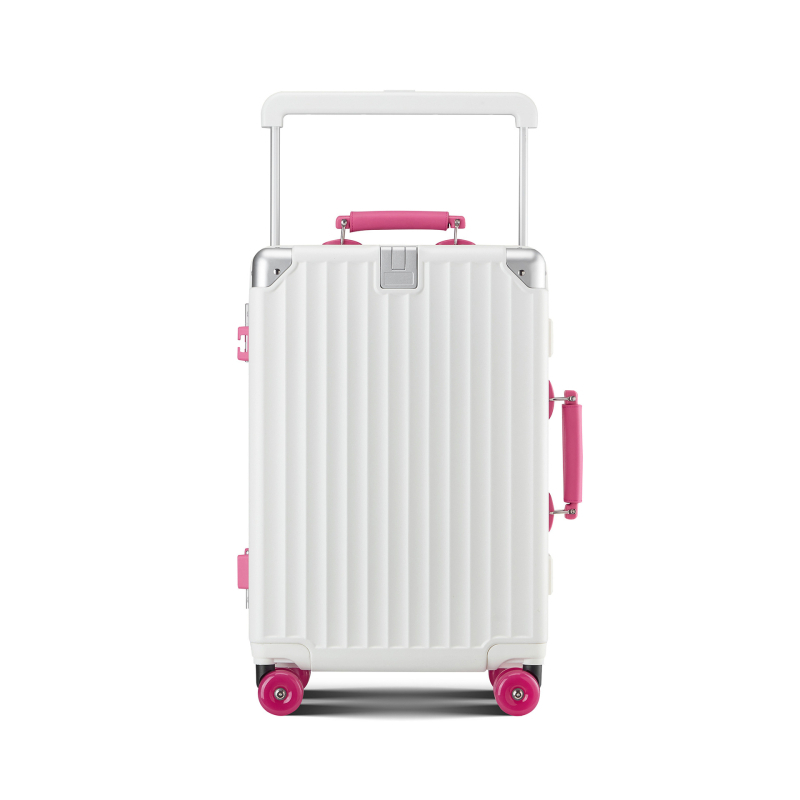 Putni kovčeg s aluminijskim okvirom i širokom ručkom, TSA kombinirano zaključavanje, univerzalni kotači, podstava od poliestera