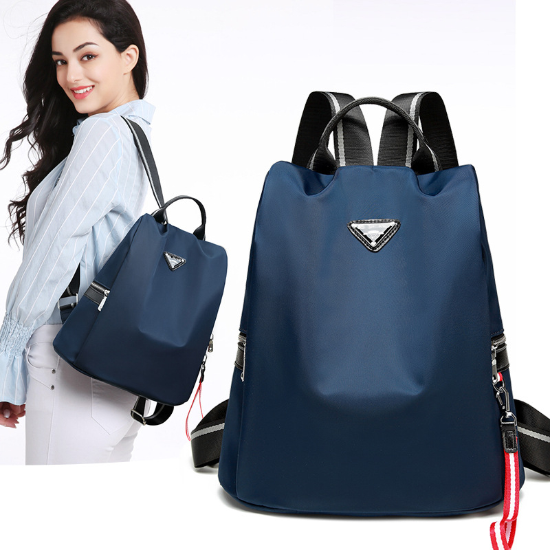 Ženski ruksak s zaštitom od krađe; Oxford materijal; kapacitet 36–55 L; kompatibilan s 14-inčnim prijenosnikom; vodootporan