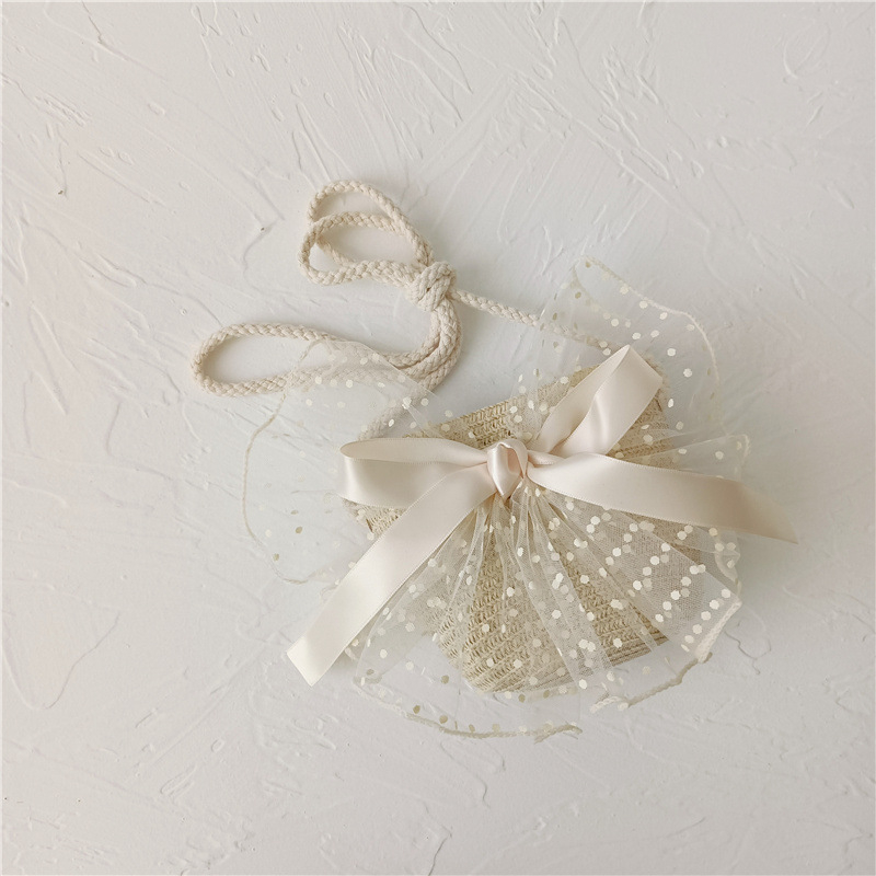 Geantă de paie pentru fete, cu imprimeu floral, respirabilă și ultraușoară, pentru utilizare zilnică