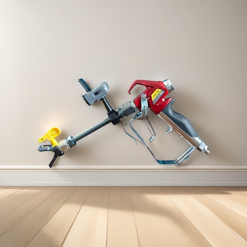 Пистолет за пръскане с интелигентно зареждане, LED светлина за запълване, висока яркост, дълъг живот на батерията, водоустойчив