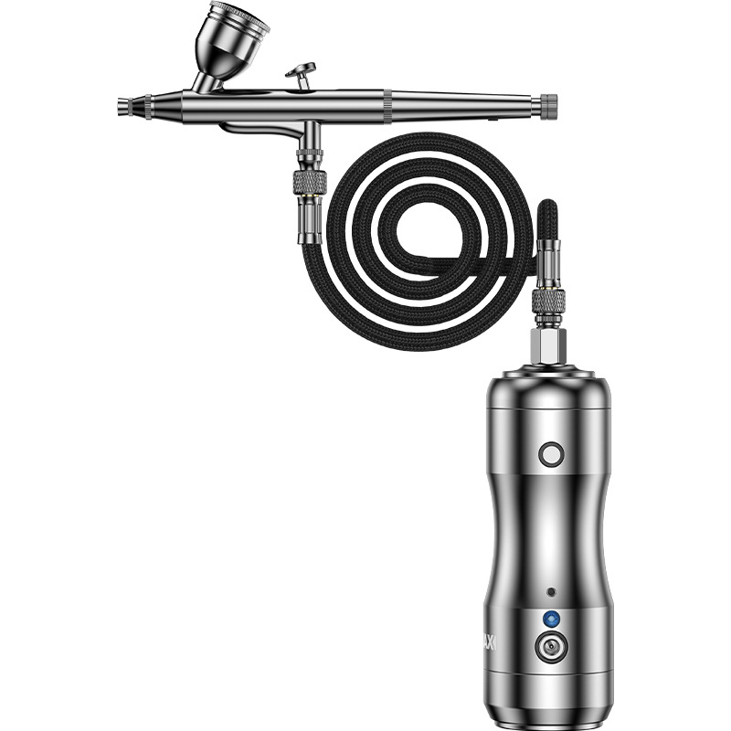 Αερογράφος τούρτας, χωρίς καλώδιο, ηλεκτρικός φορητός — για mousse και χρωστικές, επαναφορτιζόμενη μπαταρία λιθίου, 12V, Comes