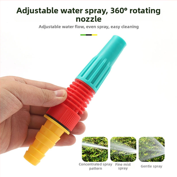 Пръскачка за градина — регулируем поток, директна струя, високо налягане, за поливане и почистване на коли