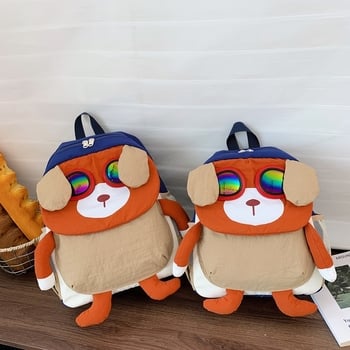 Dječji ruksak, unisex, od najlona, lagan i prozračan, s proširivim kapacitetom i zaštitom leđa