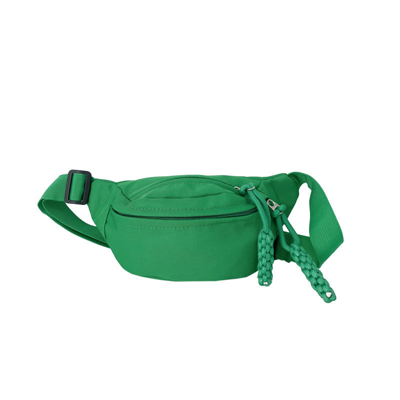 Dječja crossbody torba u korejskom stilu, jednobojna platnena torba s podstavom poliesterom; Materijal: Platno; Podstava: Poliester; Vzor: Jednobojan; Stil: Modern Tide Cool; Uzrast: Vrtić