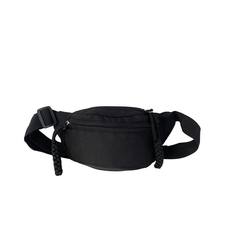 Dječja crossbody torba u korejskom stilu, jednobojna platnena torba s podstavom poliesterom; Materijal: Platno; Podstava: Poliester; Vzor: Jednobojan; Stil: Modern Tide Cool; Uzrast: Vrtić