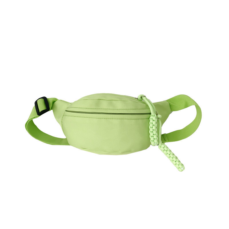Dječja crossbody torba u korejskom stilu, jednobojna platnena torba s podstavom poliesterom; Materijal: Platno; Podstava: Poliester; Vzor: Jednobojan; Stil: Modern Tide Cool; Uzrast: Vrtić