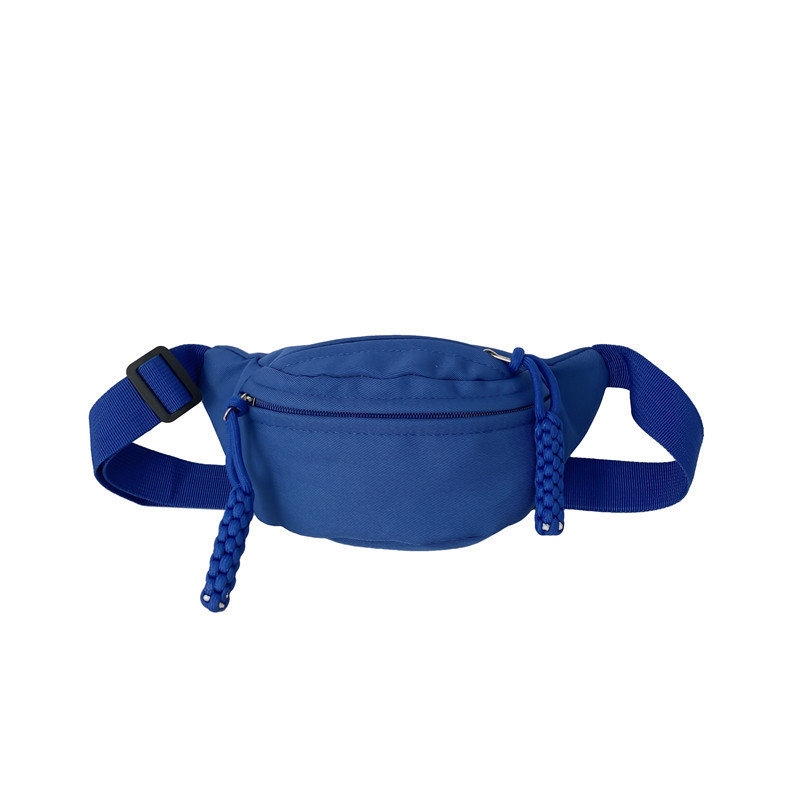 Dječja crossbody torba u korejskom stilu, jednobojna platnena torba s podstavom poliesterom; Materijal: Platno; Podstava: Poliester; Vzor: Jednobojan; Stil: Modern Tide Cool; Uzrast: Vrtić