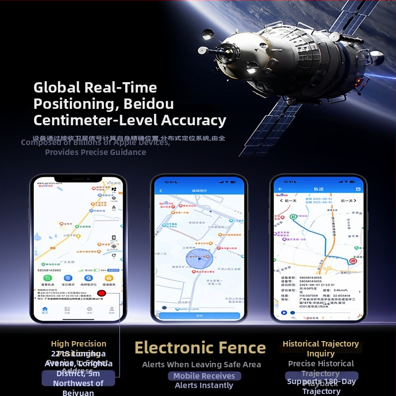 4G εντοπιστής αυτοκινήτου με Beidou δορυφορικό εντοπισμό – Αντικλοπή / Αντι-Απώλεια, IP65 αδιάβροχο, Πολυμερή μπαταρία 5800 mAh