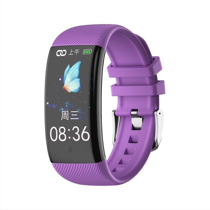 C5Plus sporta viedā aproce ar sirdsdarbības ātruma mērīšanu, asinsspiedienu, skābekļa līmeni asinīs, miega uzraudzību un soļu skaitīšanu