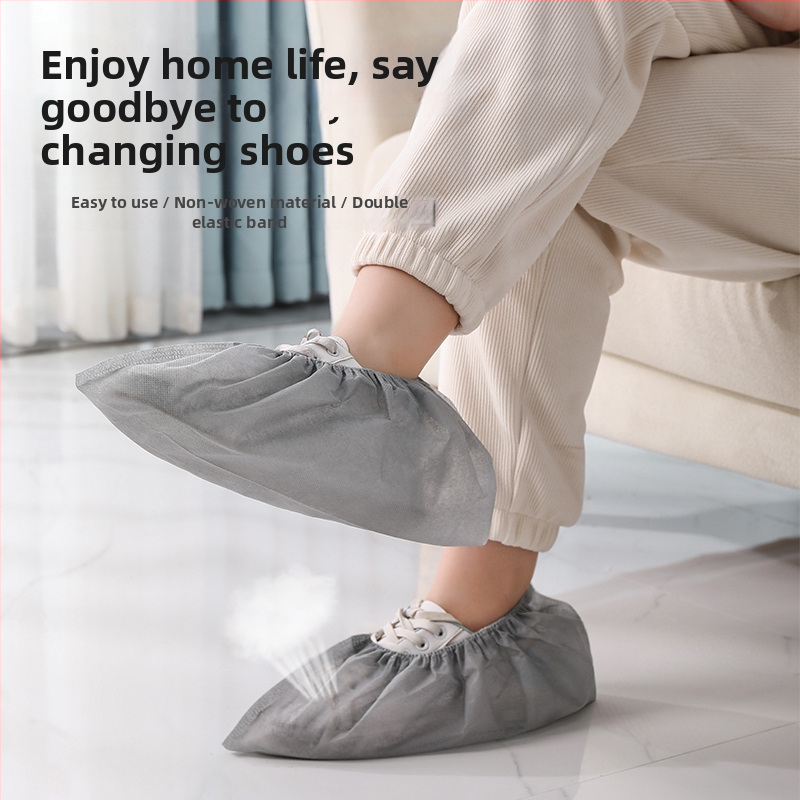 Acoperitoare de pantofi de unică folosință, îngroșate și rezistente la uzură, din material nețesut, impermeabile, pentru copii