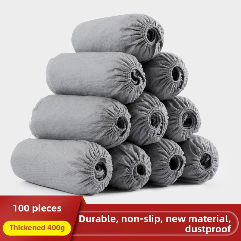 Acoperitoare de pantofi de unică folosință, îngroșate și rezistente la uzură, din material nețesut, impermeabile, pentru copii