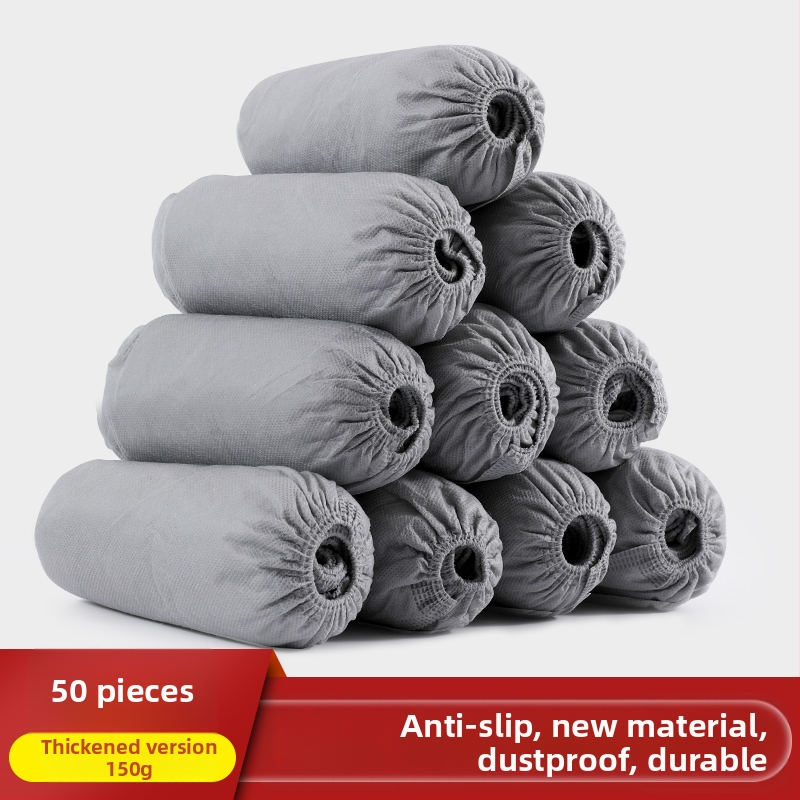 Acoperitoare de pantofi de unică folosință, îngroșate și rezistente la uzură, din material nețesut, impermeabile, pentru copii