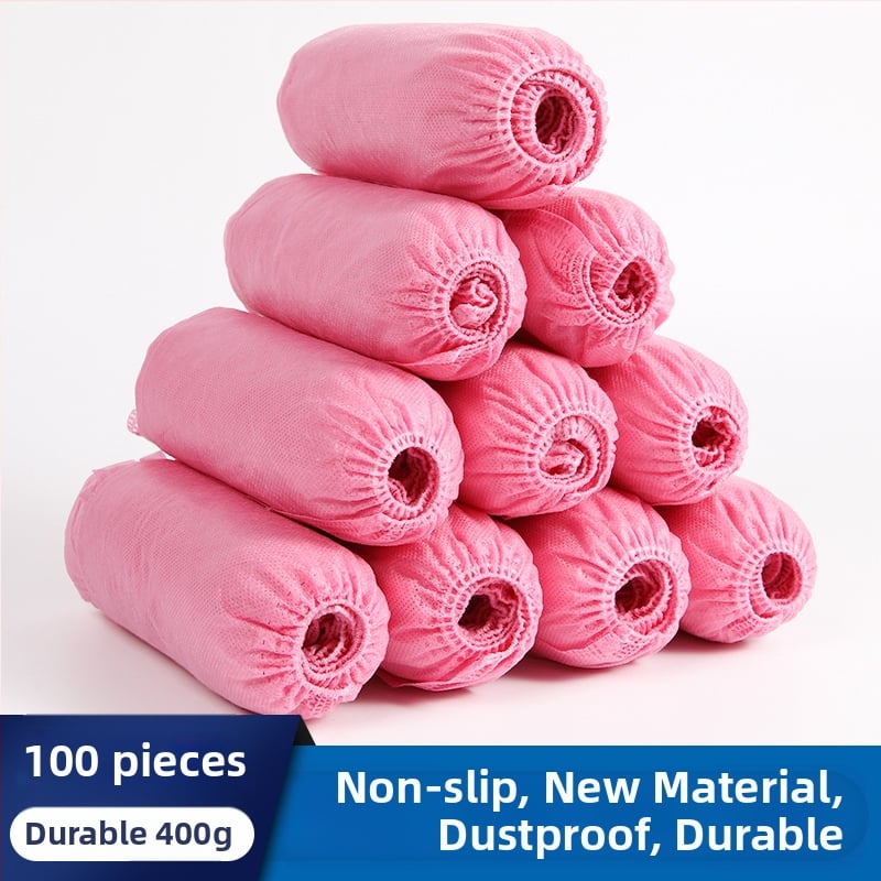 Acoperitoare de pantofi de unică folosință, îngroșate și rezistente la uzură, din material nețesut, impermeabile, pentru copii