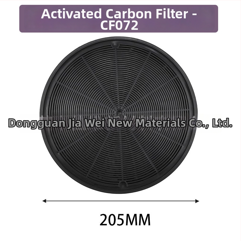 Aktiivsüsinikfiltr köögiventilaatorile – sisseehitatud paigaldus, toote tüüp: õli filtrielement, mudel Activated carbon filter, kaal 80–175 g, turule tuuakse 2025