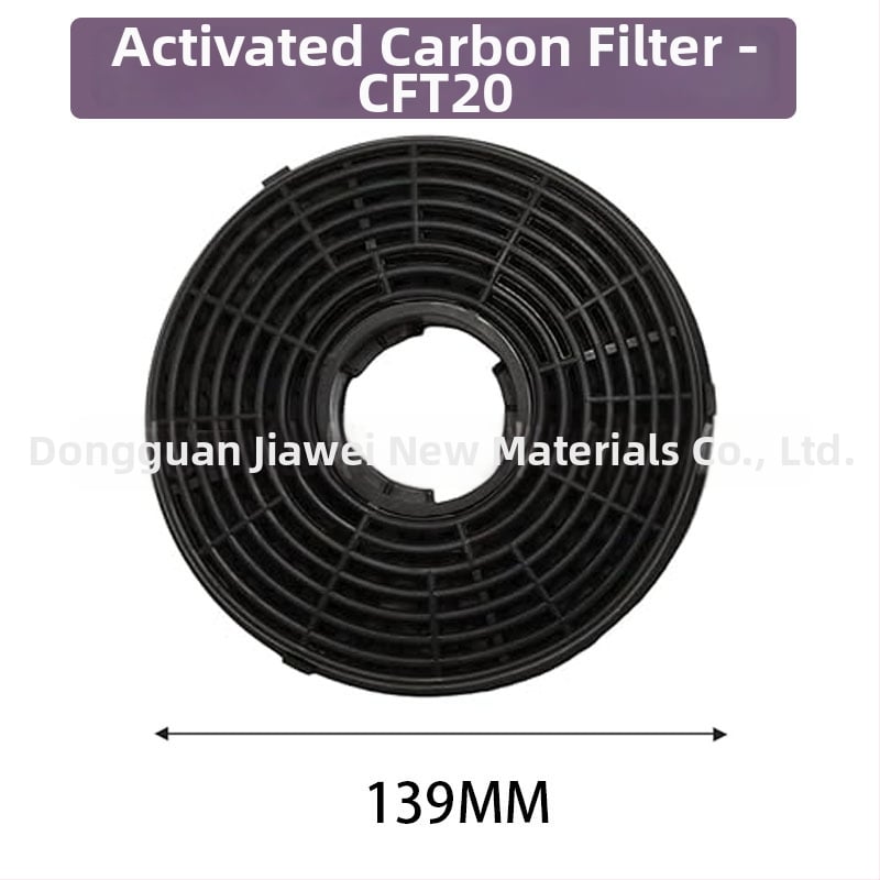 Елемент филтр за мазнини – активен въглероден филтър; модел Activated carbon filter, вградено монтиране, тегло 80–175 g, пускане на пазара 2025